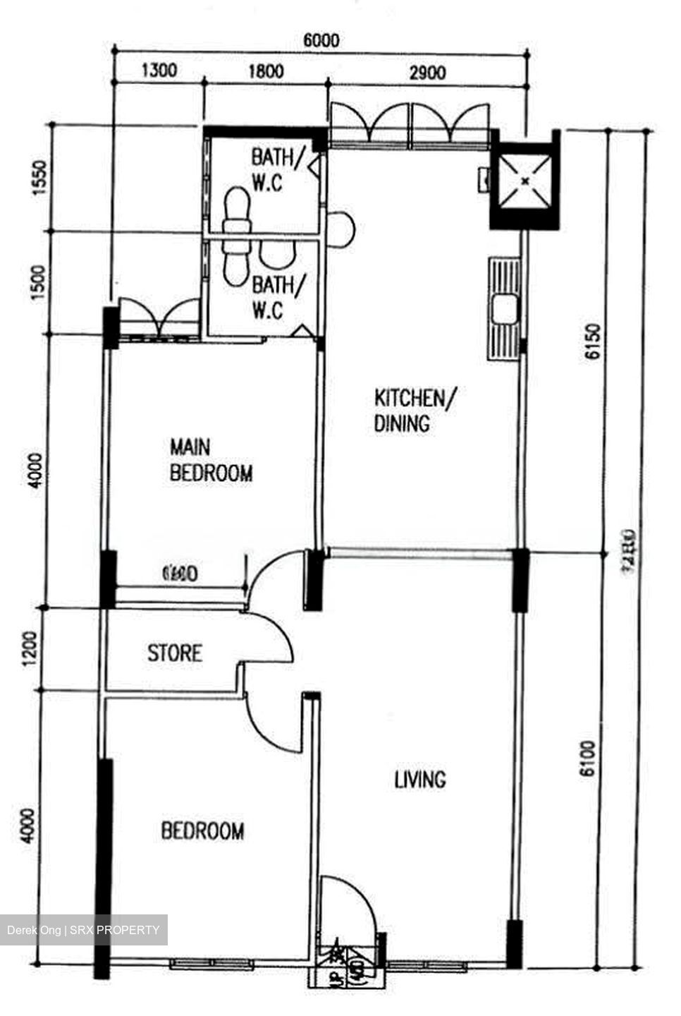 Blk 119 Ang Mo Kio Avenue 3 (Ang Mo Kio), HDB 3 Rooms #623642521